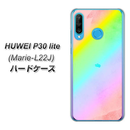 simフリー HUAWEI(ファーウェイ) P30 lite Marie-L22J 高画質仕上げ 背面印刷 ハードケース【YJ287 デザイン】