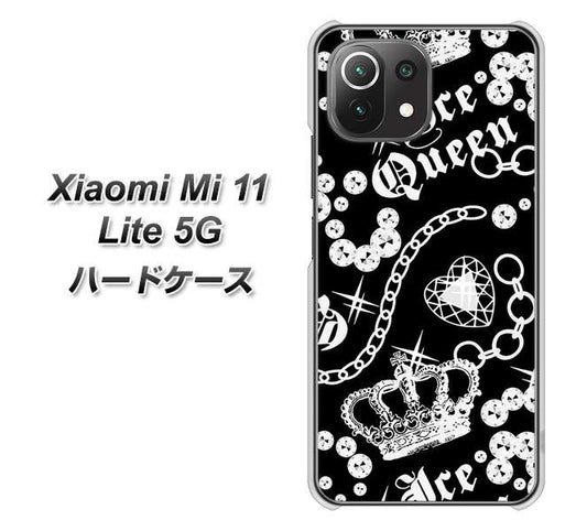 Xiaomi(シャオミ)Mi 11 Lite 5G 高画質仕上げ 背面印刷 ハードケース【187 ゴージャス クラウン】