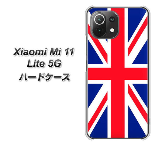 Xiaomi(シャオミ)Mi 11 Lite 5G 高画質仕上げ 背面印刷 ハードケース【200 イギリス (ユニオン・ジャック)】