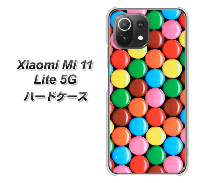 Xiaomi(シャオミ)Mi 11 Lite 5G 高画質仕上げ 背面印刷 ハードケース【448 マーブルチョコ】