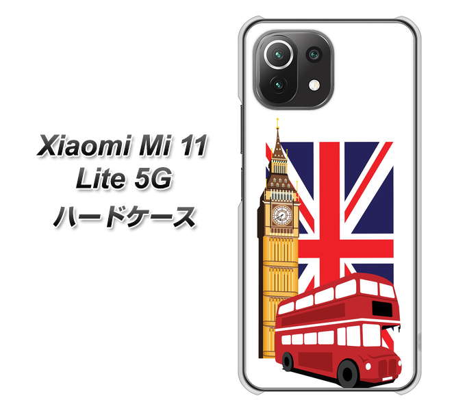 Xiaomi(シャオミ)Mi 11 Lite 5G 高画質仕上げ 背面印刷 ハードケース【573 イギリス】