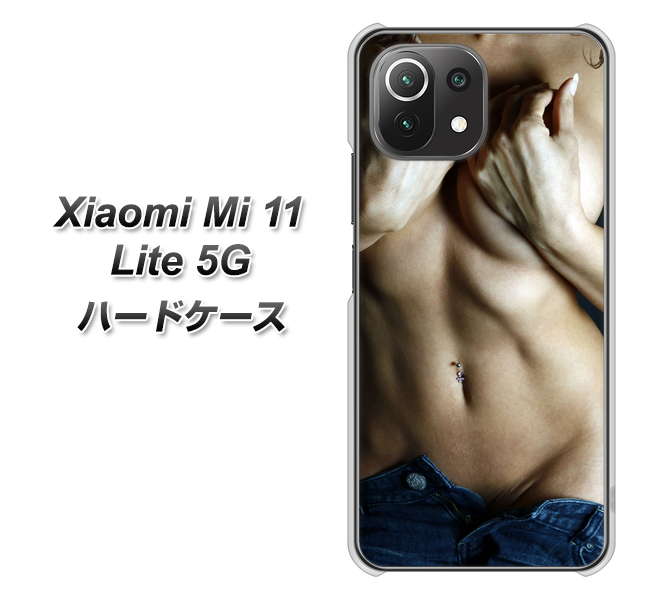 Xiaomi(シャオミ)Mi 11 Lite 5G 高画質仕上げ 背面印刷 ハードケース【602 ボディライン】