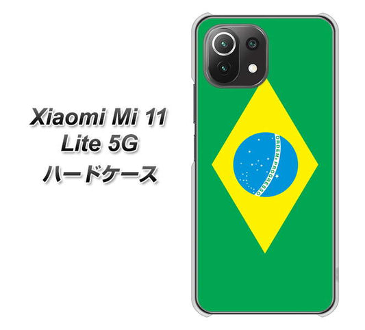 Xiaomi(シャオミ)Mi 11 Lite 5G 高画質仕上げ 背面印刷 ハードケース【664 ブラジル】