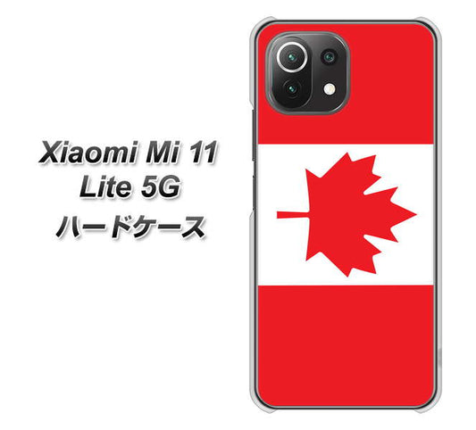 Xiaomi(シャオミ)Mi 11 Lite 5G 高画質仕上げ 背面印刷 ハードケース【669 カナダ】