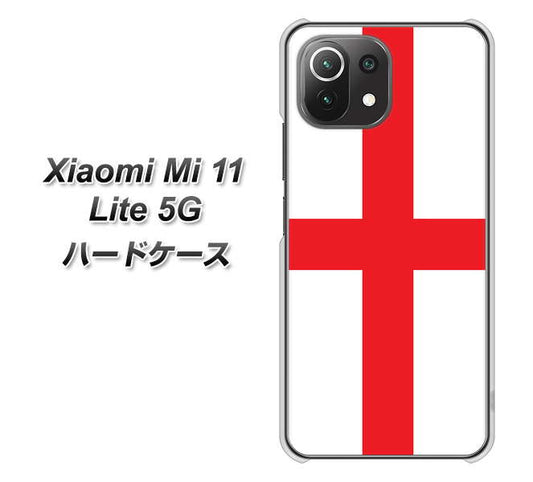 Xiaomi(シャオミ)Mi 11 Lite 5G 高画質仕上げ 背面印刷 ハードケース【677 イングランド】