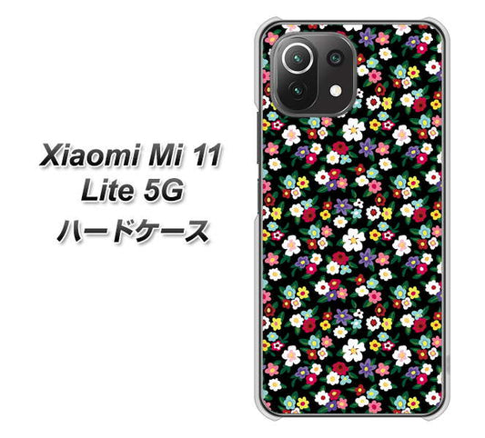 Xiaomi(シャオミ)Mi 11 Lite 5G 高画質仕上げ 背面印刷 ハードケース【778 マイクロリバティプリントBK】