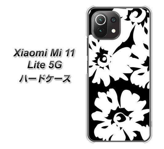 Xiaomi(シャオミ)Mi 11 Lite 5G 高画質仕上げ 背面印刷 ハードケース【1215 モダンフラワー】