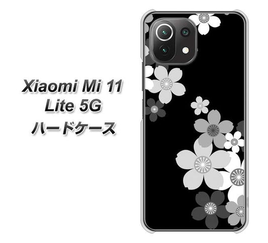 Xiaomi(シャオミ)Mi 11 Lite 5G 高画質仕上げ 背面印刷 ハードケース【1334 桜のフレーム】