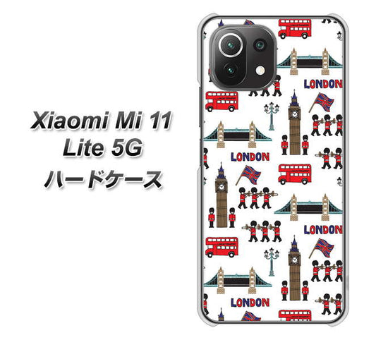 Xiaomi(シャオミ)Mi 11 Lite 5G 高画質仕上げ 背面印刷 ハードケース【EK811 ロンドンの街】