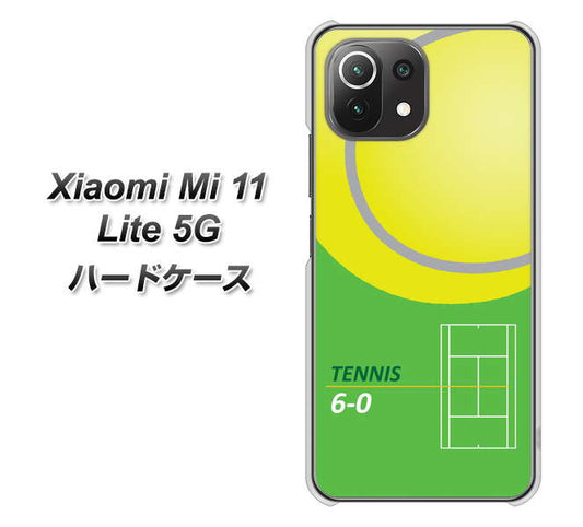 Xiaomi（シャオミ）Mi 11 Lite 5G 高画質仕上げ 背面印刷 ハードケース【IB920  TENNIS】