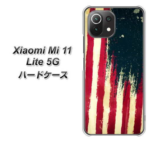 Xiaomi（シャオミ）Mi 11 Lite 5G 高画質仕上げ 背面印刷 ハードケース【MI805  ヴィンテージアメリカ】