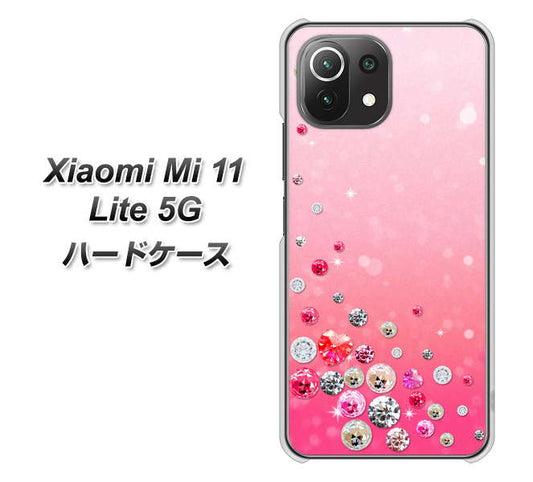 Xiaomi(シャオミ)Mi 11 Lite 5G 高画質仕上げ 背面印刷 ハードケース【SC822 スワロデコ風プリント】