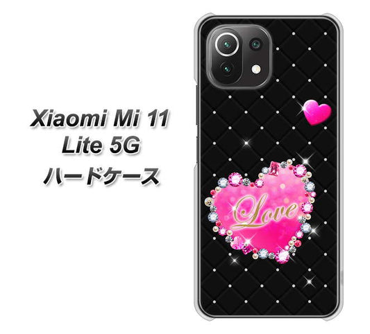 Xiaomi(シャオミ)Mi 11 Lite 5G 高画質仕上げ 背面印刷 ハードケース【SC823 スワロデコ風プリント】