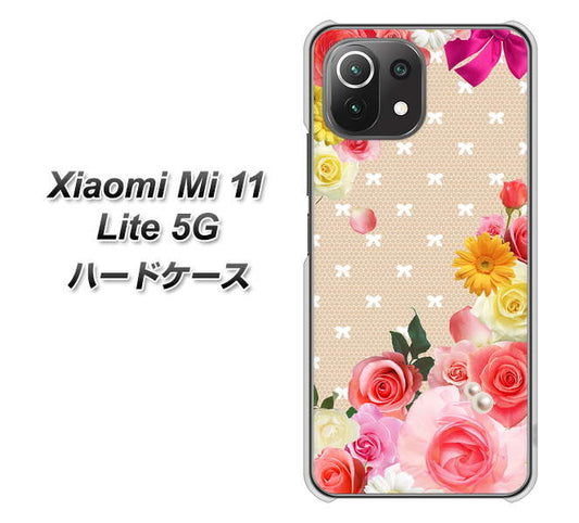 Xiaomi(シャオミ)Mi 11 Lite 5G 高画質仕上げ 背面印刷 ハードケース【SC825 ロリータレース】