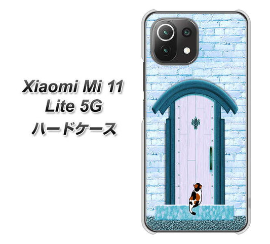 Xiaomi(シャオミ)Mi 11 Lite 5G 高画質仕上げ 背面印刷 ハードケース【YA953 石ドア03 素材クリア】