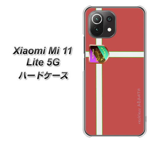 Xiaomi(シャオミ)Mi 11 Lite 5G 高画質仕上げ 背面印刷 ハードケース【YC934 アバルト05】