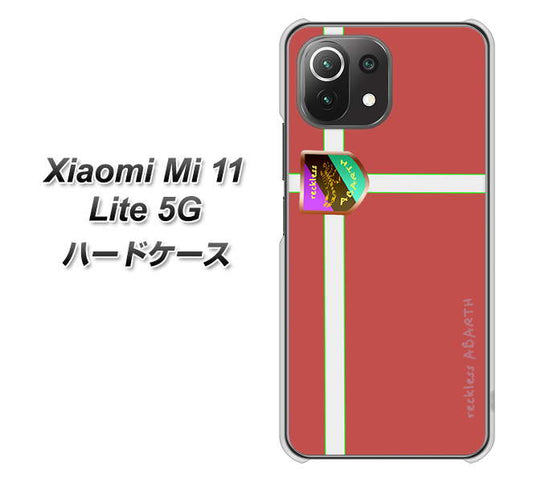 Xiaomi（シャオミ）Mi 11 Lite 5G 高画質仕上げ 背面印刷 ハードケース【YC934 アバルト05】