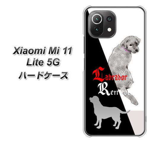 Xiaomi(シャオミ)Mi 11 Lite 5G 高画質仕上げ 背面印刷 ハードケース【YD822 ラブラドールレトリバー03】