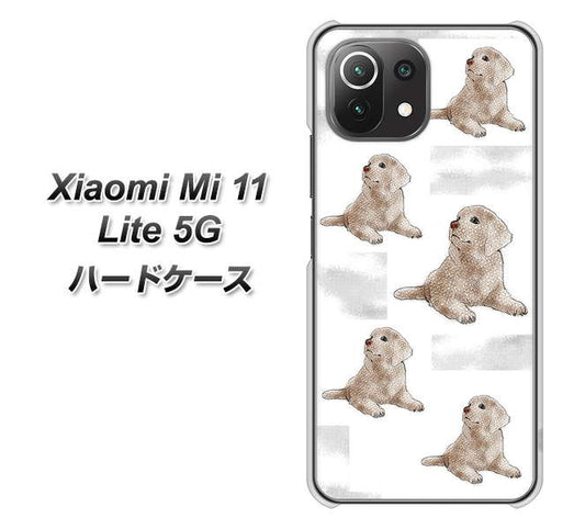 Xiaomi(シャオミ)Mi 11 Lite 5G 高画質仕上げ 背面印刷 ハードケース【YD823 ラブラドールレトリバー04】