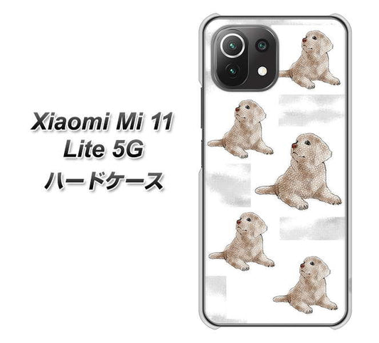 Xiaomi（シャオミ）Mi 11 Lite 5G 高画質仕上げ 背面印刷 ハードケース【YD823 ラブラドールレトリバー04】