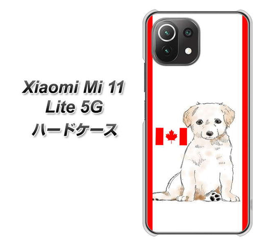 Xiaomi（シャオミ）Mi 11 Lite 5G 高画質仕上げ 背面印刷 ハードケース【YD824 ラブラドールレトリバー05】