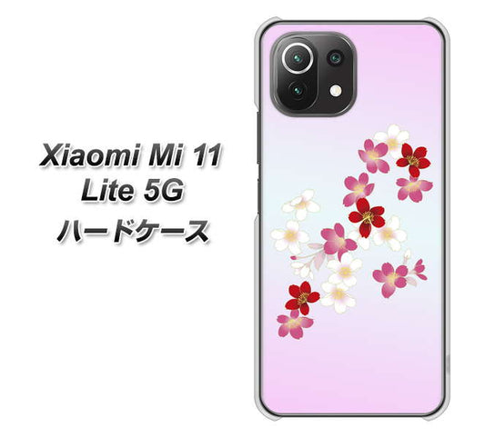 Xiaomi（シャオミ）Mi 11 Lite 5G 高画質仕上げ 背面印刷 ハードケース【YJ320 桜 和】