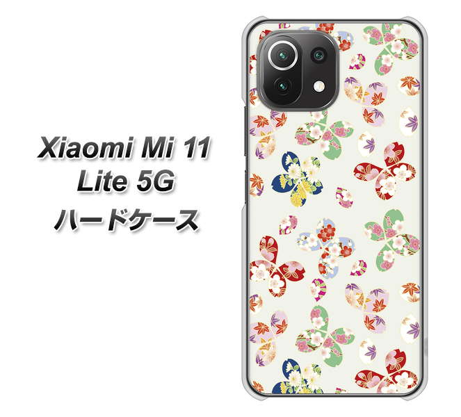 Xiaomi(シャオミ)Mi 11 Lite 5G 高画質仕上げ 背面印刷 ハードケース【YJ326 和柄 模様】