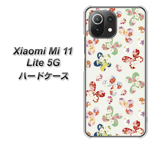 Xiaomi(シャオミ)Mi 11 Lite 5G 高画質仕上げ 背面印刷 ハードケース【YJ326 和柄 模様】