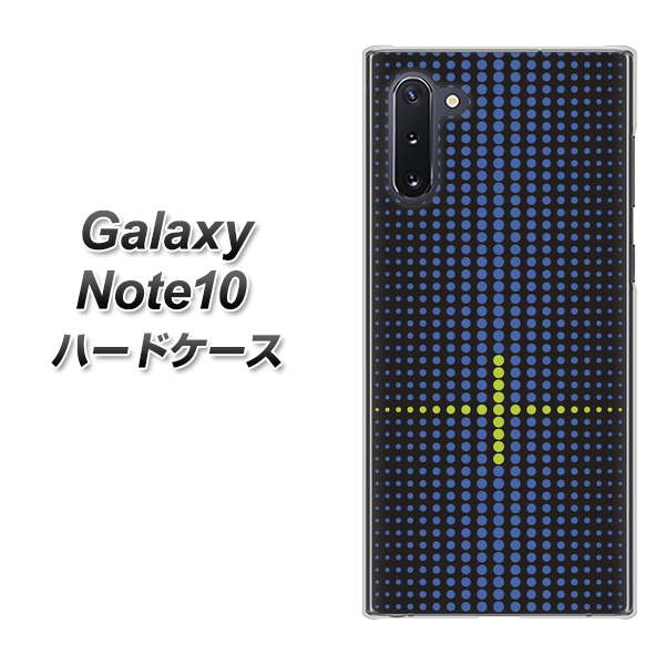 ギャラクシー Note10 高画質仕上げ 背面印刷 ハードケース【IB907 グラデーションドット】