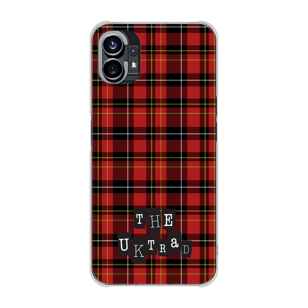 Nothing Phone(1) 高画質仕上げ 背面印刷 ハードケース【547 THEチェック】