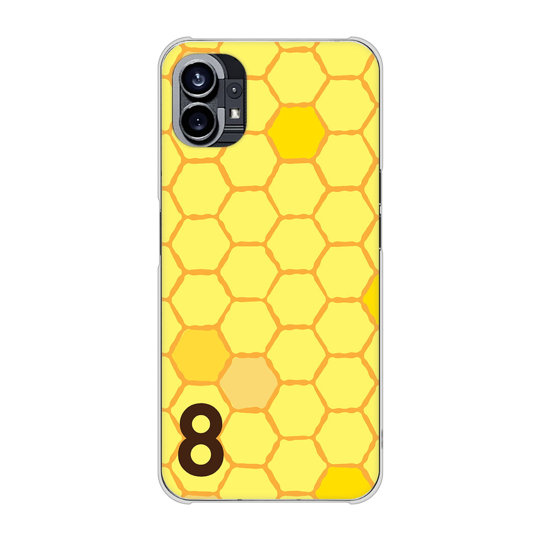 Nothing Phone(1) 高画質仕上げ 背面印刷 ハードケース【IB913 はちの巣】