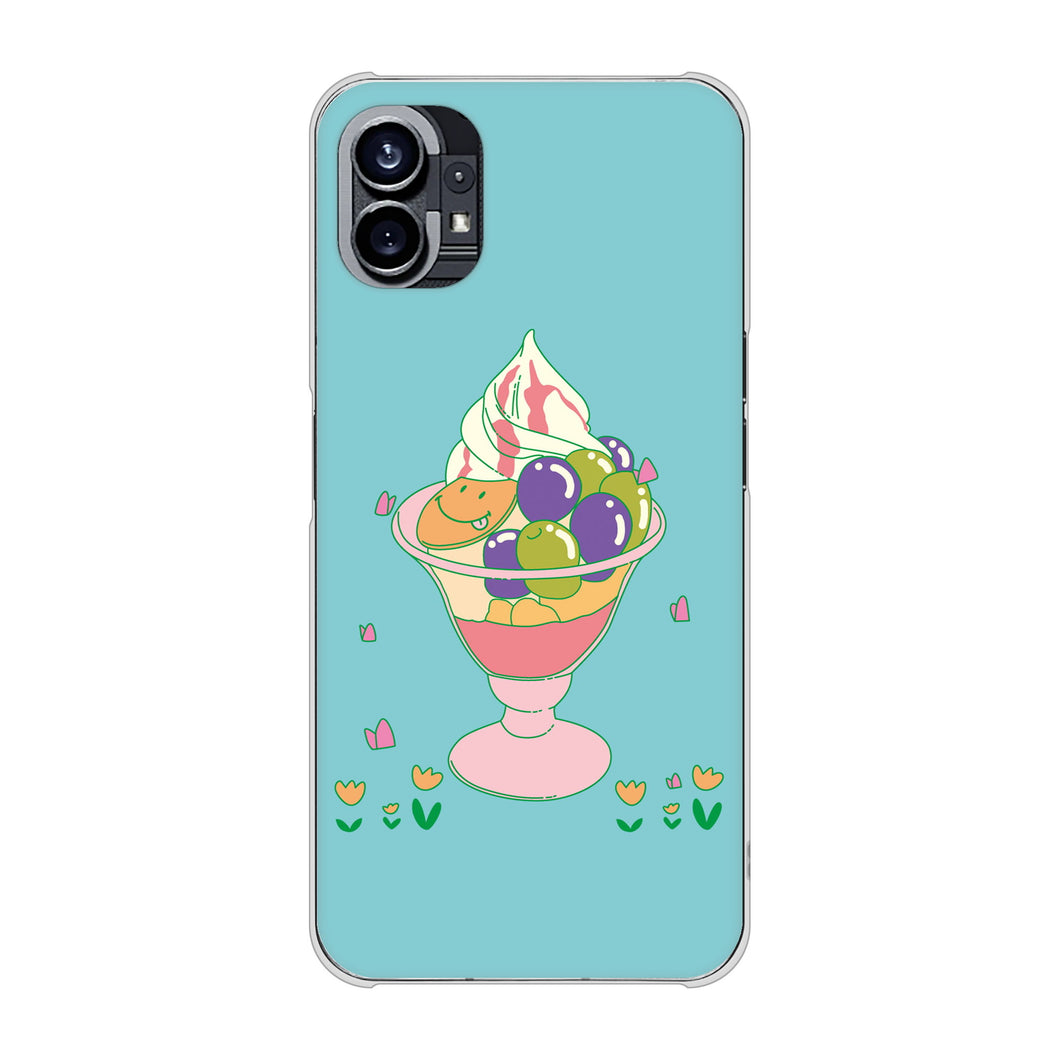 Nothing Phone(1) 高画質仕上げ 背面印刷 ハードケース【MA905 マスカットパフェ】