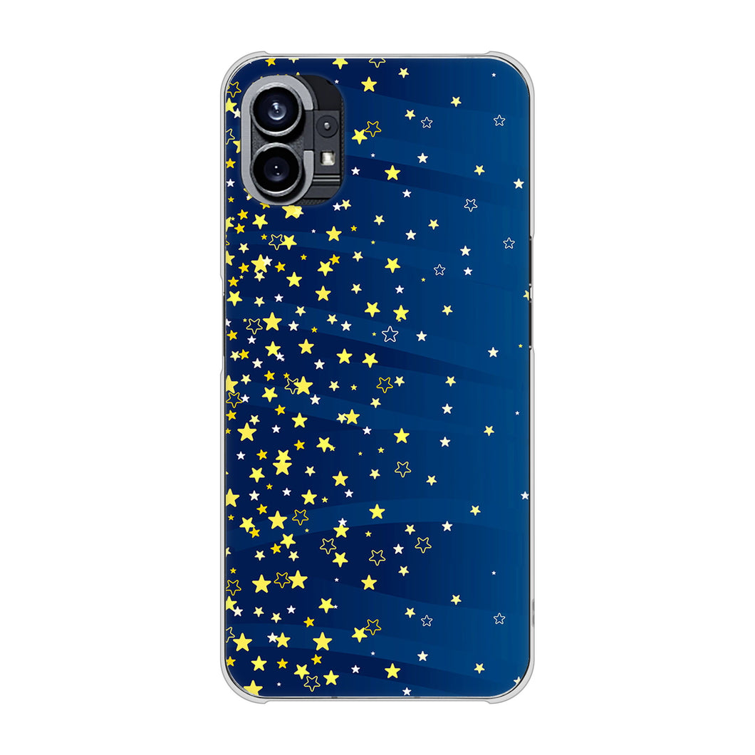 Nothing Phone(1) 高画質仕上げ 背面印刷 ハードケース【VA842 満天の星空】
