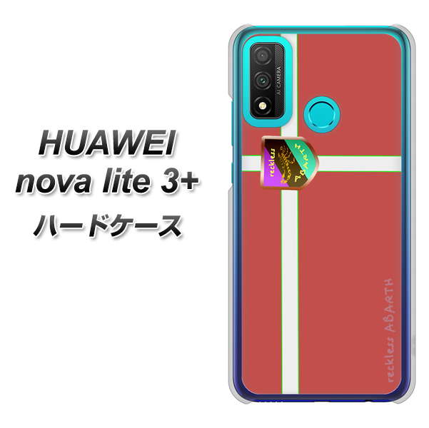 HUAWEI(ファーウェイ) nova lite 3プラス POT-LX2J 高画質仕上げ 背面印刷 ハードケース【YC934 アバルト05】