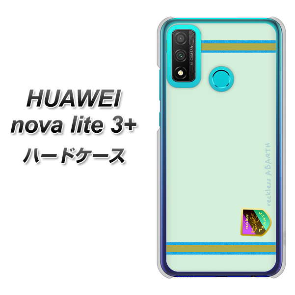 HUAWEI(ファーウェイ) nova lite 3プラス POT-LX2J 高画質仕上げ 背面印刷 ハードケース【YC938 アバルト09】