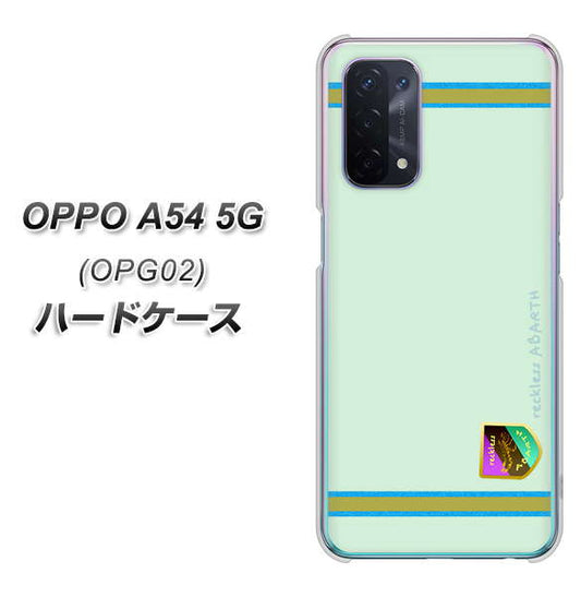 au オッポ A54 5G OPG02 高画質仕上げ 背面印刷 ハードケース【YC938 アバルト09】