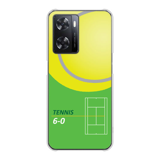 OPPO A77 IB920 TENNIS ハードケース 背面印刷