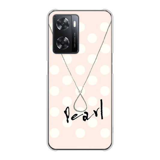 OPPO A77 OE815 6月パール ハードケース 背面印刷