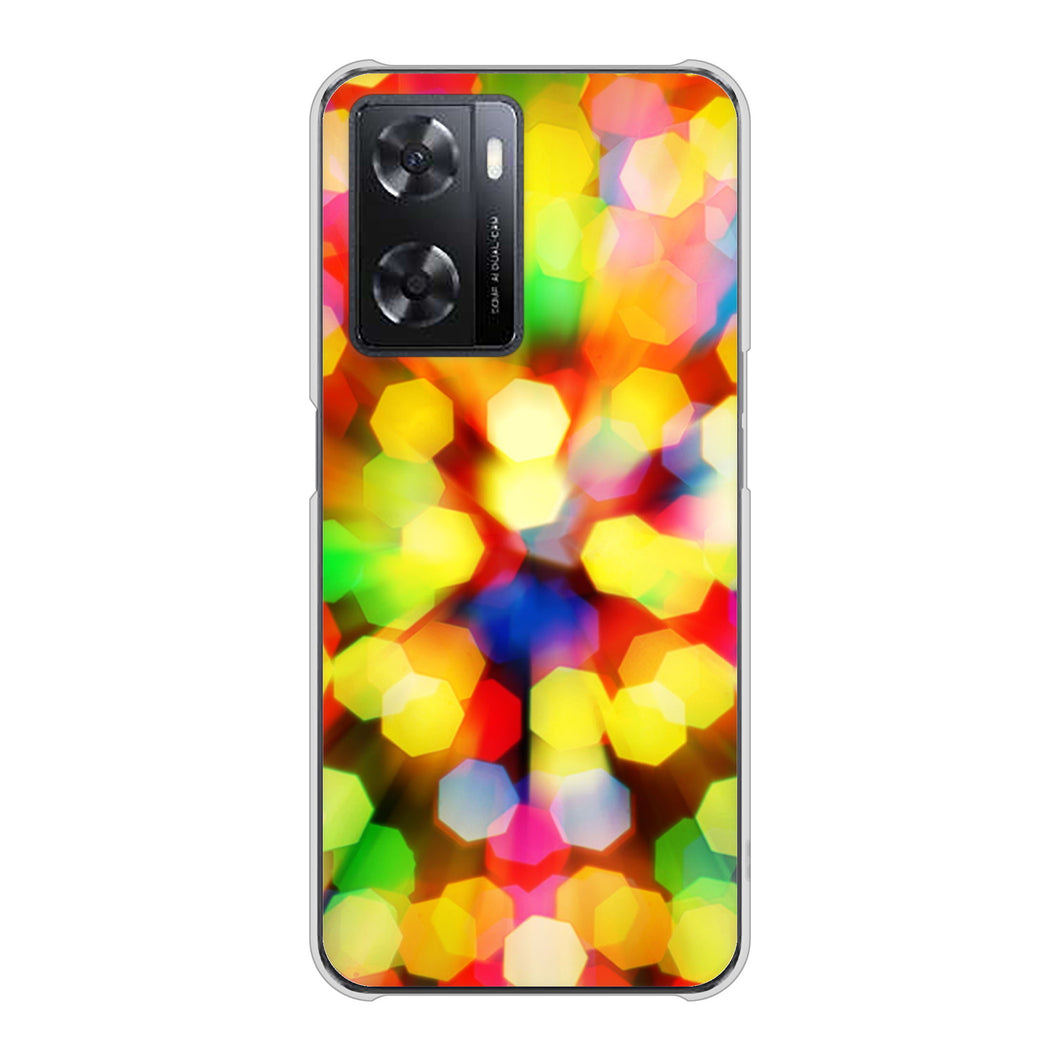 OPPO A77 高画質仕上げ 背面印刷 ハードケース【VA874 未来へのワープ】