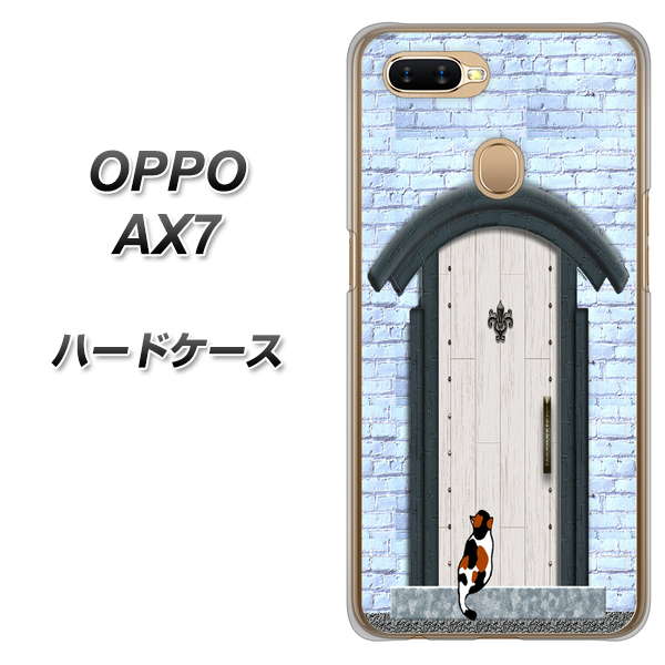 OPPO(オッポ) AX7 高画質仕上げ 背面印刷 ハードケース【YA951 石ドア01】