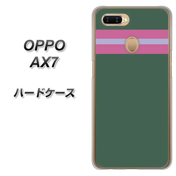 OPPO(オッポ) AX7 高画質仕上げ 背面印刷 ハードケース【YC936 アバルト07】