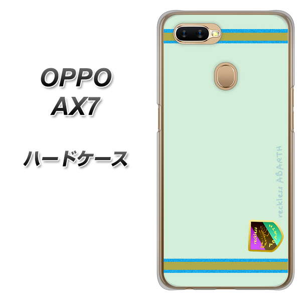 OPPO(オッポ) AX7 高画質仕上げ 背面印刷 ハードケース【YC938 アバルト09】