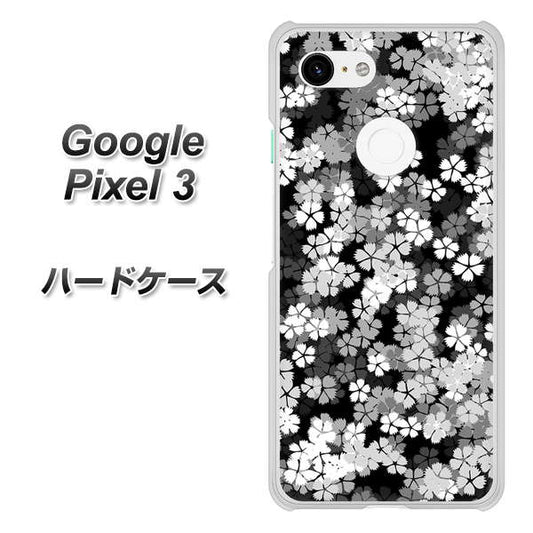 Google Pixel 3 高画質仕上げ 背面印刷 ハードケース【1332 夜桜】