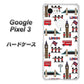 Google Pixel 3 高画質仕上げ 背面印刷 ハードケース【EK811 ロンドンの街】