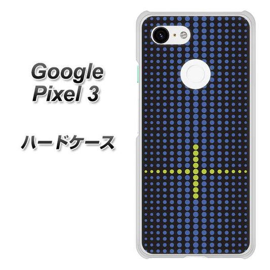 Google Pixel 3 高画質仕上げ 背面印刷 ハードケース【IB907  グラデーションドット】
