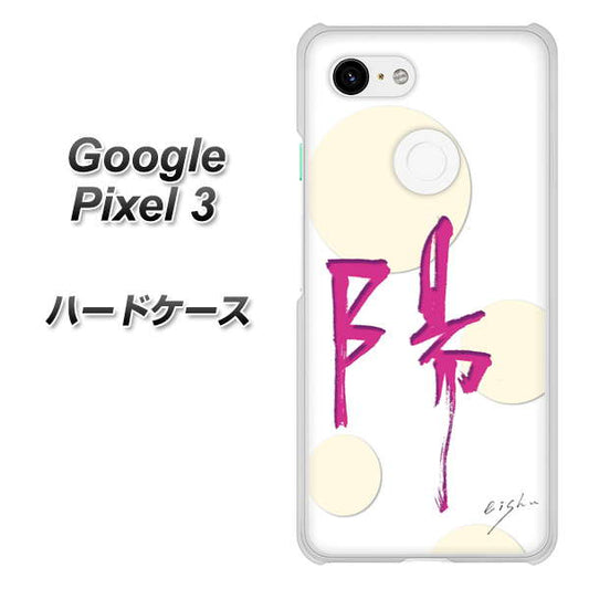 Google Pixel 3 高画質仕上げ 背面印刷 ハードケース【OE833 陽】