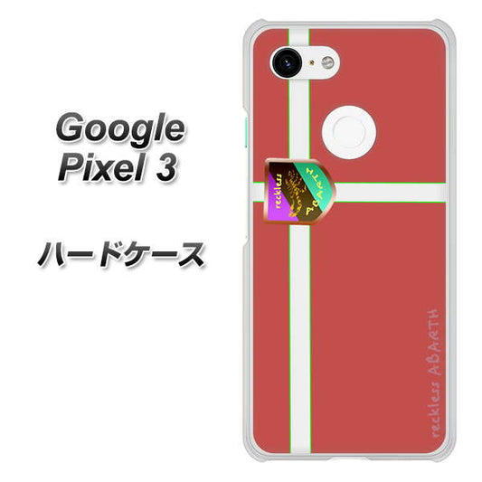 Google Pixel 3 高画質仕上げ 背面印刷 ハードケース【YC934 アバルト05】