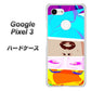Google Pixel 3 高画質仕上げ 背面印刷 ハードケース【YJ211 マリリンモンローデザイン（D）】