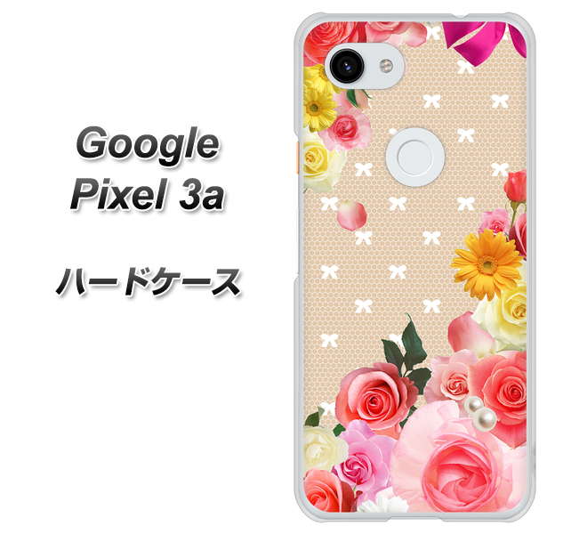Google Pixel 3a 高画質仕上げ 背面印刷 ハードケース【SC825 ロリータレース】