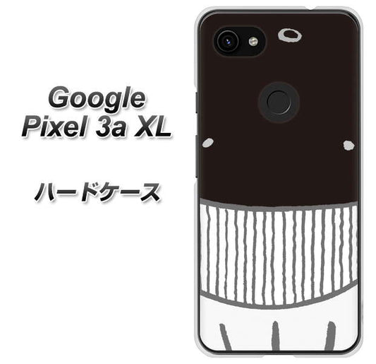 Google Pixel 3a XL 高画質仕上げ 背面印刷 ハードケース【355 くじら】